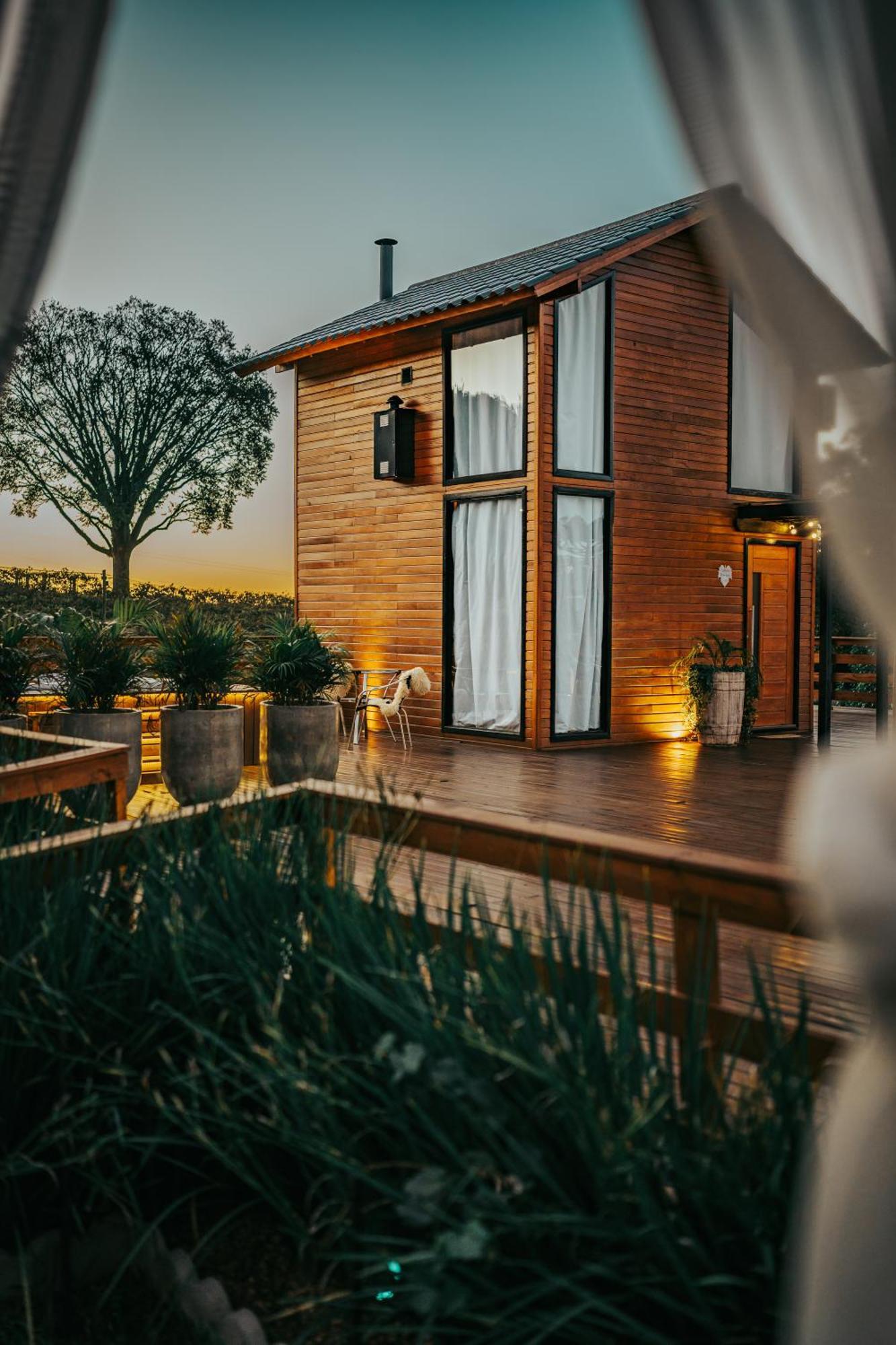 Capanna Del Vale - Um Refugio No Vale Dos Vinhedos Com Experiencia Exclusiva De Degustacao Na Vinicola Dom Candido Bento Gonçalves Eksteriør bilde