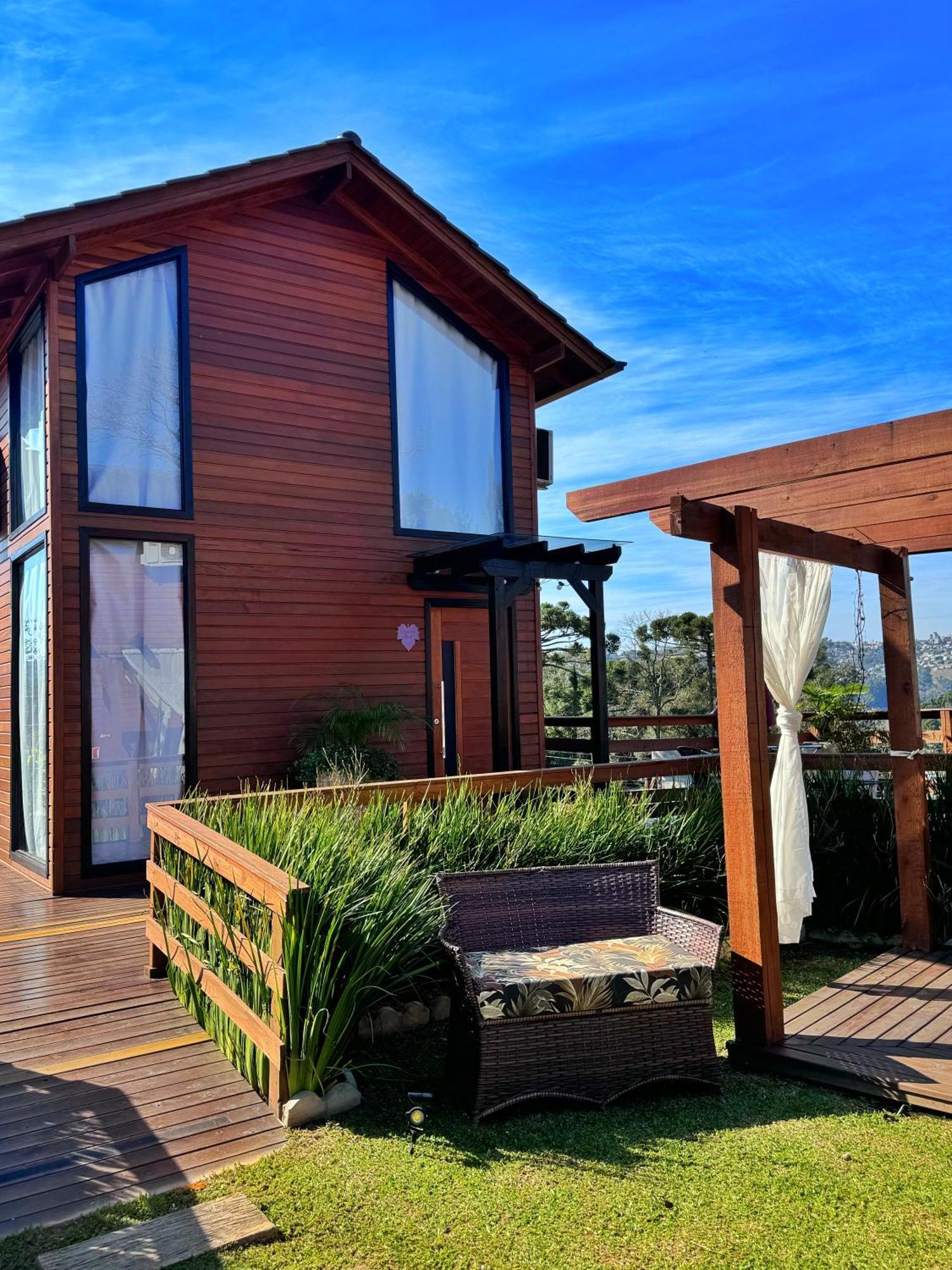 Capanna Del Vale - Um Refugio No Vale Dos Vinhedos Com Experiencia Exclusiva De Degustacao Na Vinicola Dom Candido Bento Gonçalves Eksteriør bilde